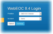 WebEOC 8.4 WebEOC 8.4